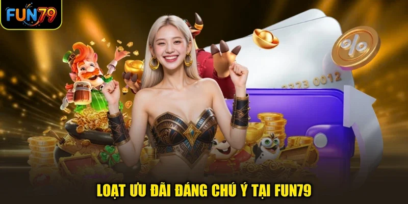 Loạt ưu đãi đáng chú ý tại FUN79